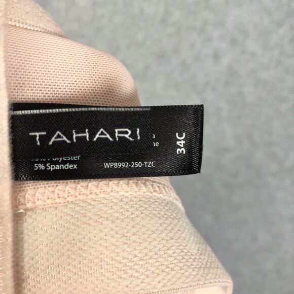 Tahari Pink Push Up Logo Bra Size 34C - Picture 5 of 6
